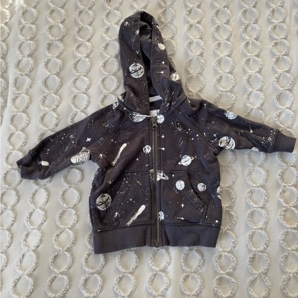 Carter's Other - Carter's Gray Space-Themed Hoodie